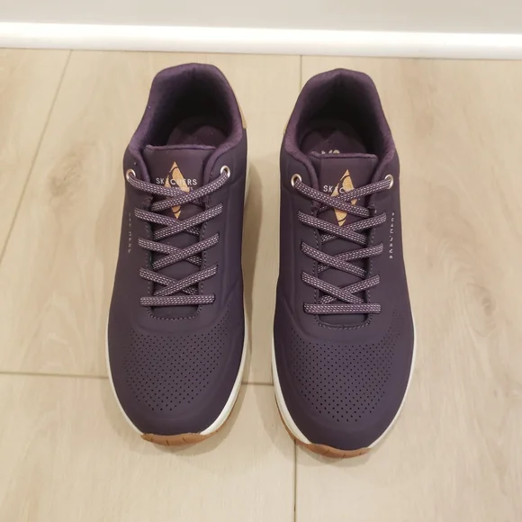 Skechers Street Shimmer Away Sneakers Sz 7.5 - Picture 8 of 13